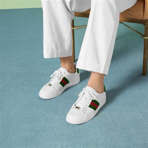 gucci ace canvas sneakers|Gucci sneakers diamond.